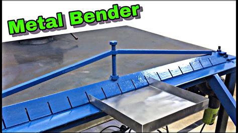 drive bender sheet metal|homemade sheet metal bender.